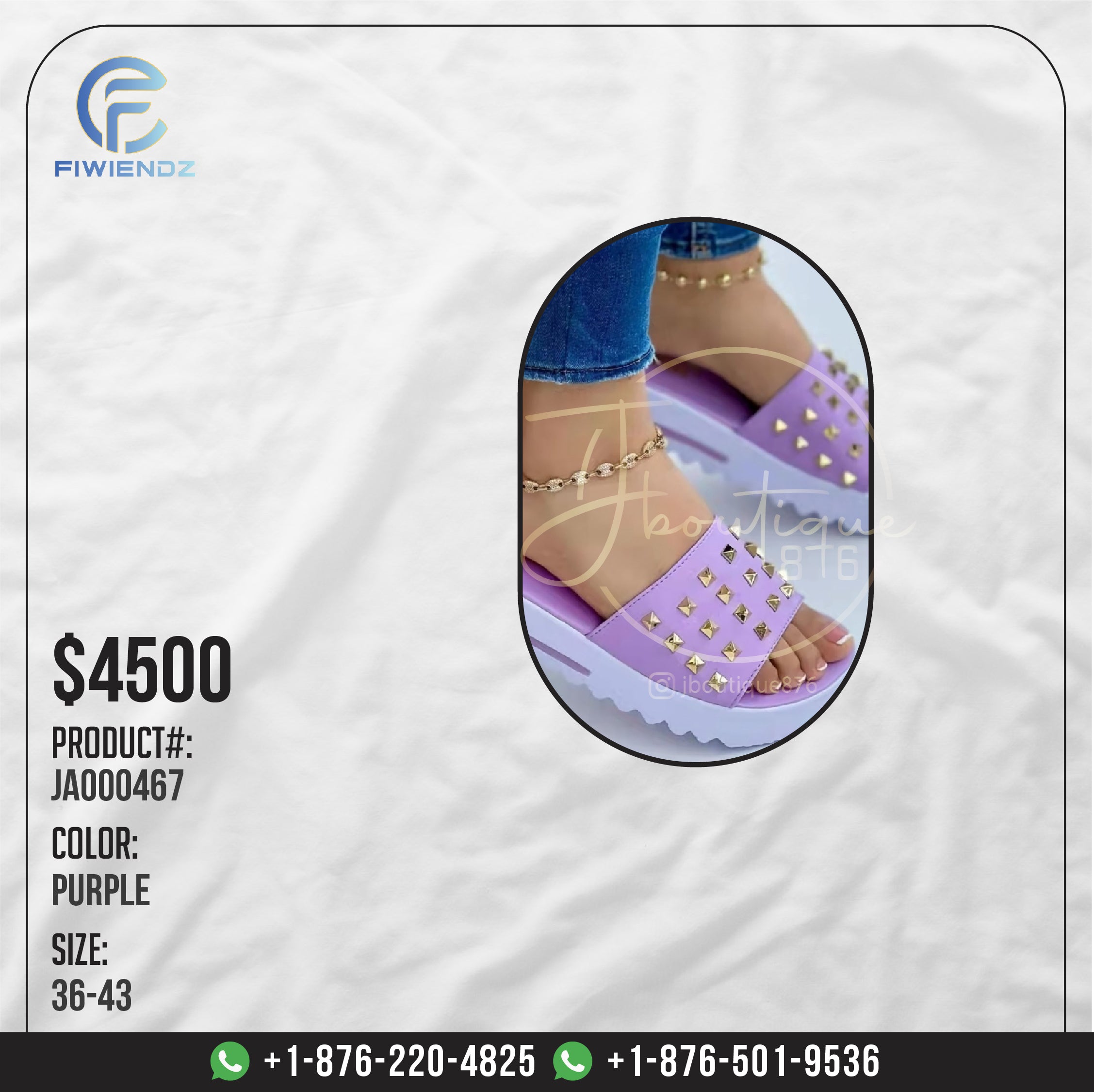 Women's Footwear - JBJA000467 - Purple